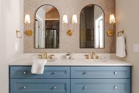 bathroom cabinet colors 2025